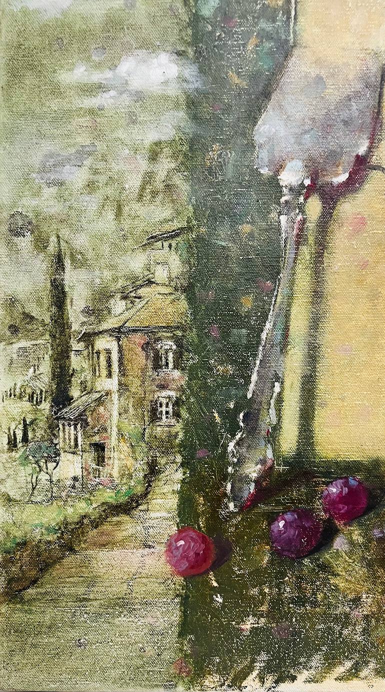 Original Symbolism Still Life Painting by Yulia Odukalets
