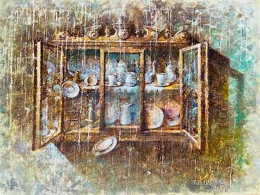 Original Impressionism Still Life Painting by Yulia Odukalets