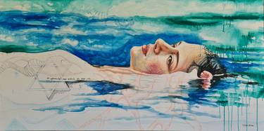 Original Figurative Water Paintings by Luciana Gomez