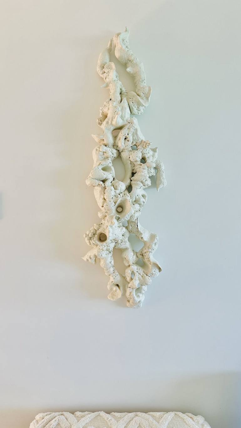 Original Abstract Expressionism Nature Sculpture by Luciana Gomez