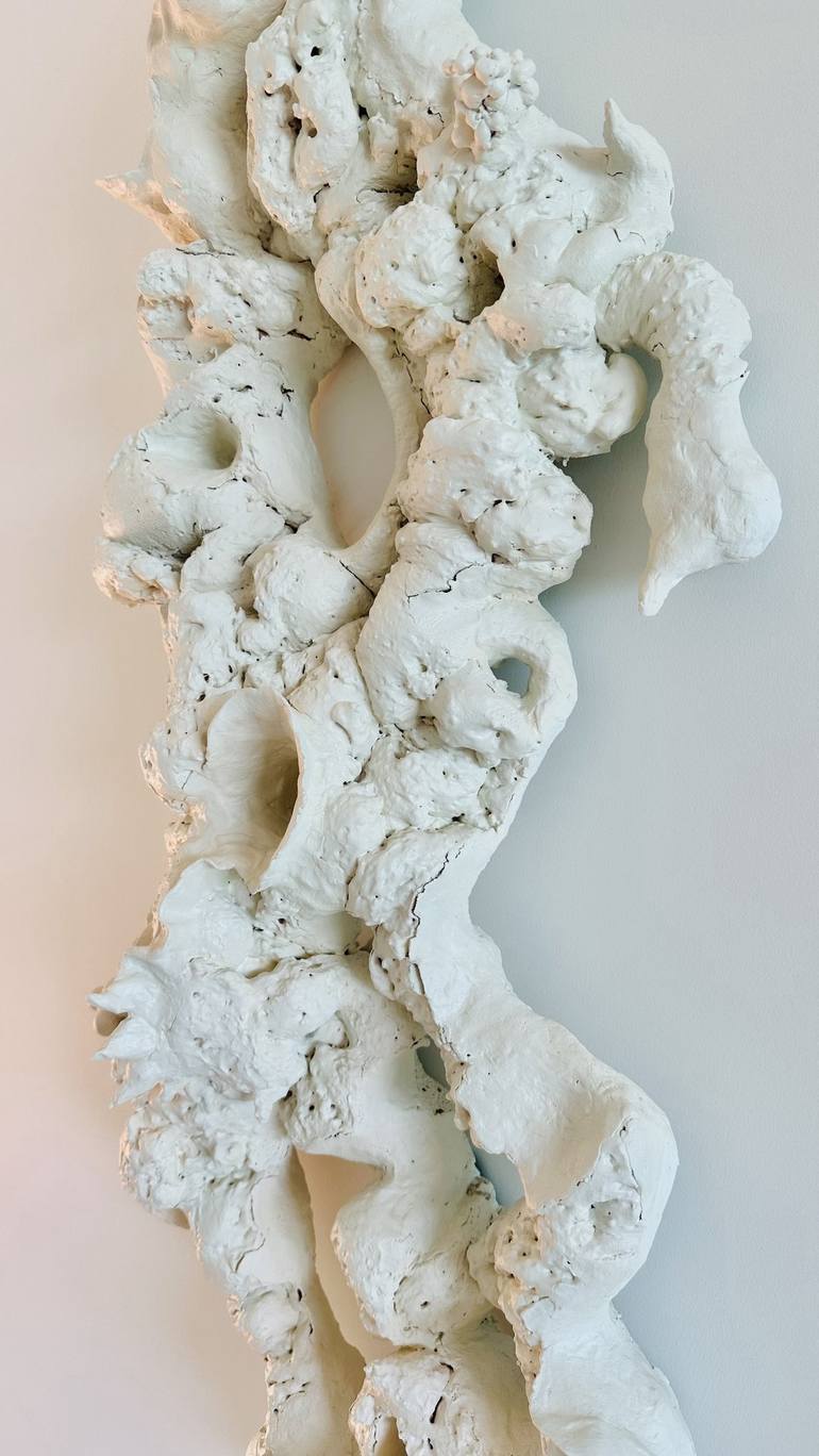 Original Abstract Expressionism Nature Sculpture by Luciana Gomez