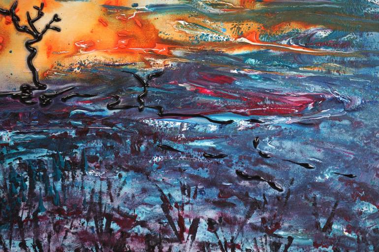 Original Impressionism Landscape Painting by Erik Tanghe