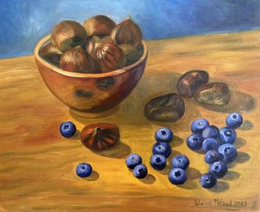 Print of Impressionism Still Life Paintings by Elaine Mifsud