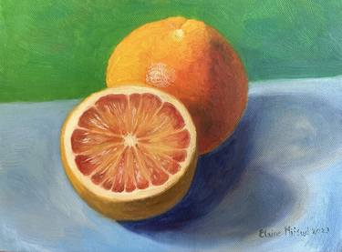 Original Impressionism Still Life Paintings by Elaine Mifsud