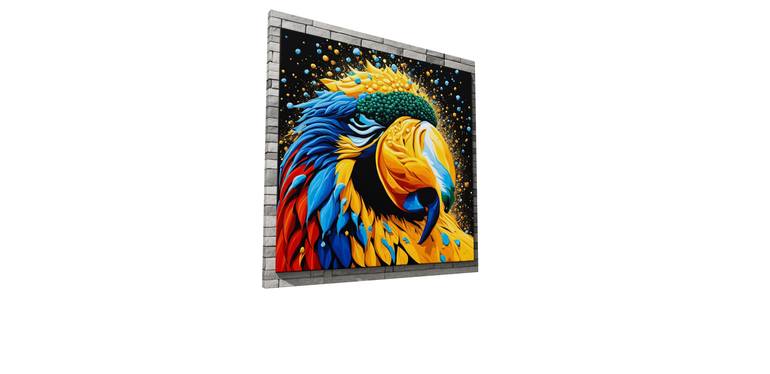 Original Art Deco Animal Digital by Mr White