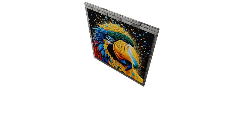 Original Art Deco Animal Digital by Mr White
