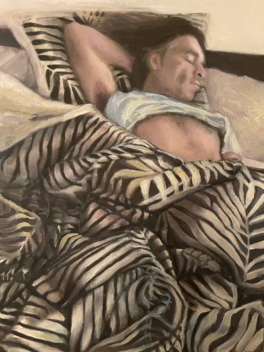 Original Realism People Paintings by Rebecca Richards