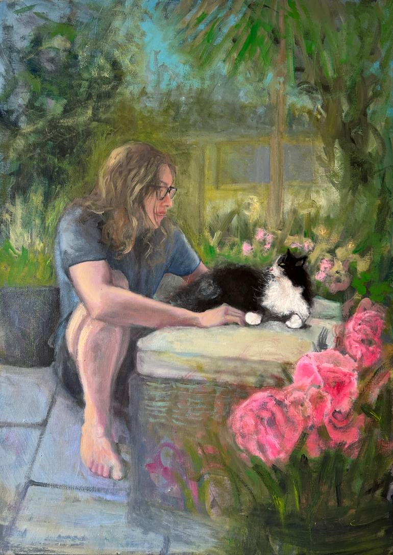 Original  Painting by rebecca richards