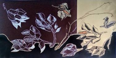 Original Figurative Nature Collage by sandra patrícia ferreira