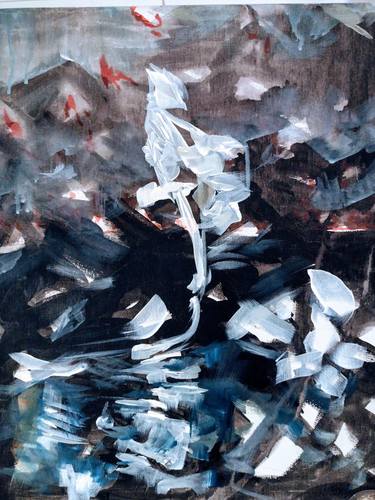 Original Abstract Expressionism Women Paintings by Olga Bakhmatska