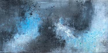 Original Abstract Expressionism Abstract Painting by Anne Poitrenaud