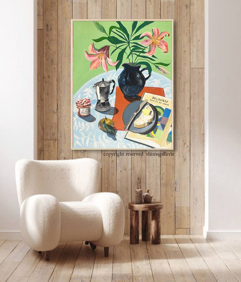 Original Contemporary Still Life Painting by Shims Seng