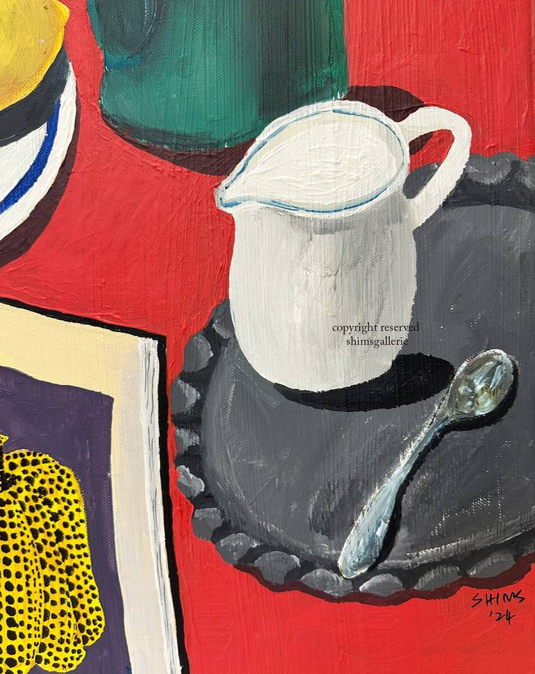 Original Contemporary Still Life Painting by Shims Seng