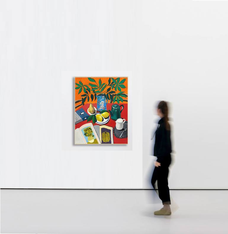 Original Contemporary Still Life Painting by Shims Seng