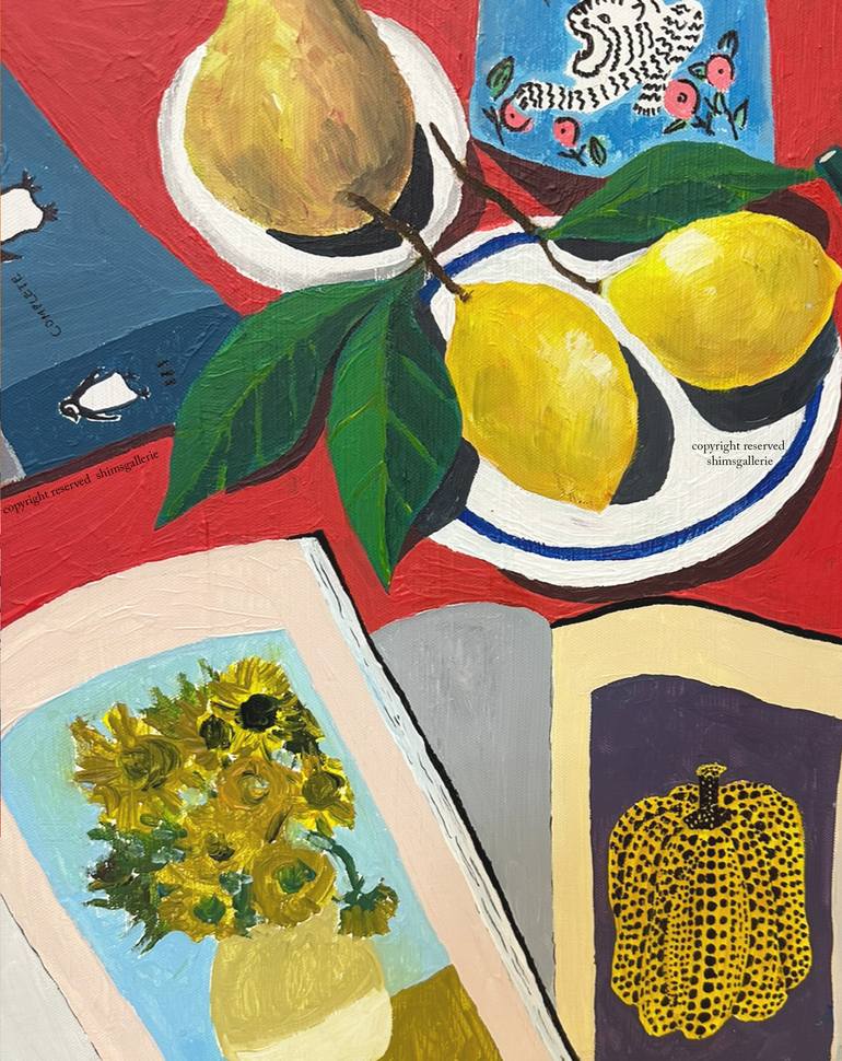 Original Contemporary Still Life Painting by Shims Seng