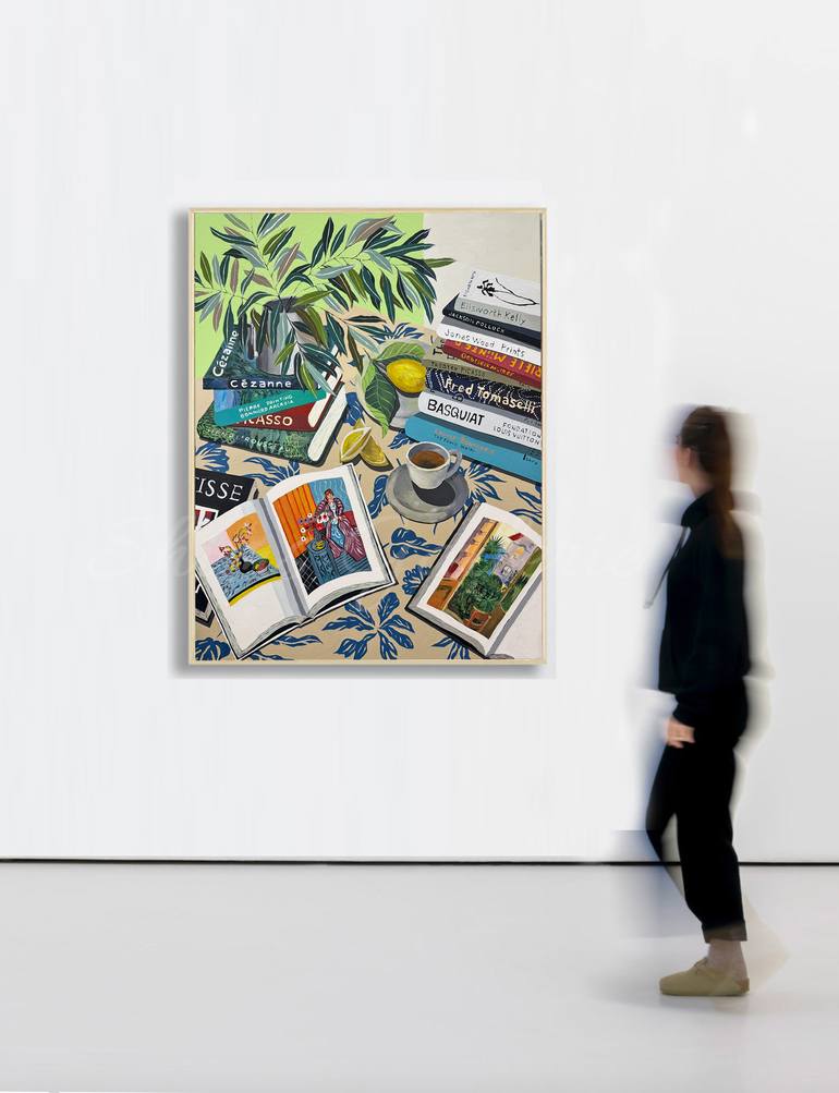 Original Contemporary Still Life Painting by Shims Seng