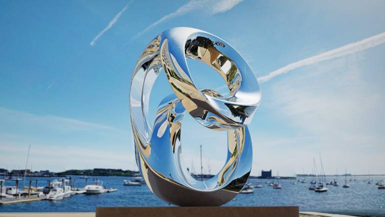 Original Minimalism Abstract Sculpture by Daniel Kei Wo