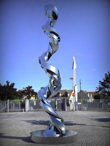 Original  Sculpture by Daniel Kei Wo