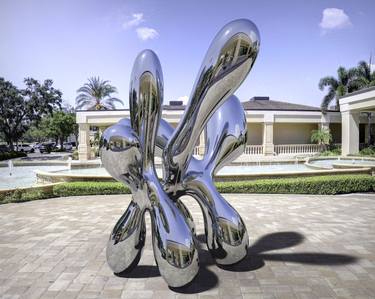 Original Contemporary Abstract Sculpture by Daniel Kei Wo