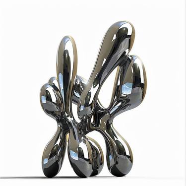 Original Contemporary Abstract Sculpture by Daniel Kei Wo