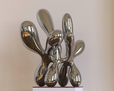 Original Contemporary Abstract Sculpture by Daniel Kei Wo