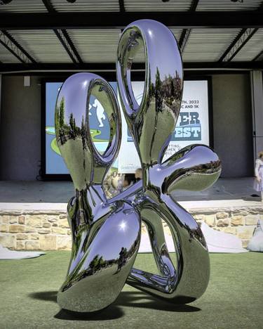 Original Contemporary Abstract Sculpture by Daniel Kei Wo