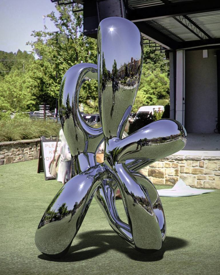 Original Contemporary Abstract Sculpture by Daniel Kei Wo