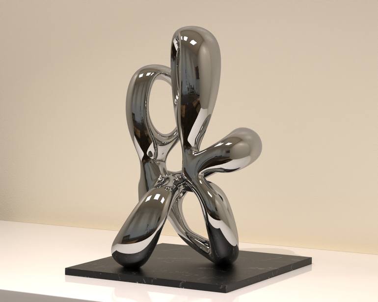 Original Contemporary Abstract Sculpture by Daniel Kei Wo