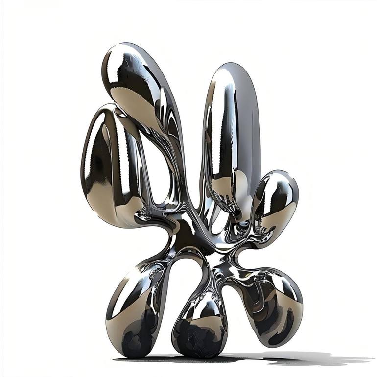 Original Abstract Expressionism Abstract Sculpture by Daniel Kei Wo