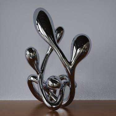 Original Abstract Expressionism Abstract Sculpture by Daniel Kei Wo