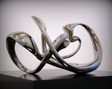 Original Abstract Expressionism Abstract Sculpture by Daniel Kei Wo