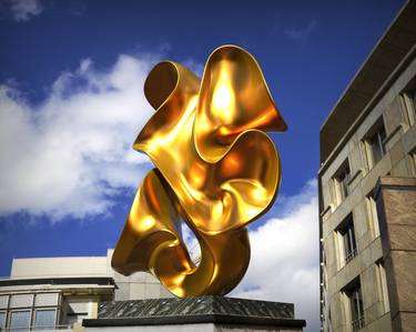 Original Abstract Expressionism Abstract Sculpture by Daniel Kei Wo