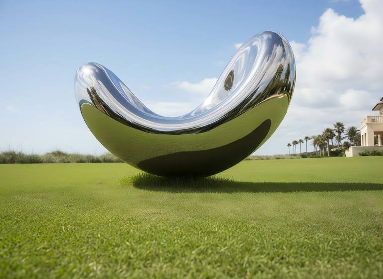 Original Abstract Home Sculpture by Daniel Kei Wo