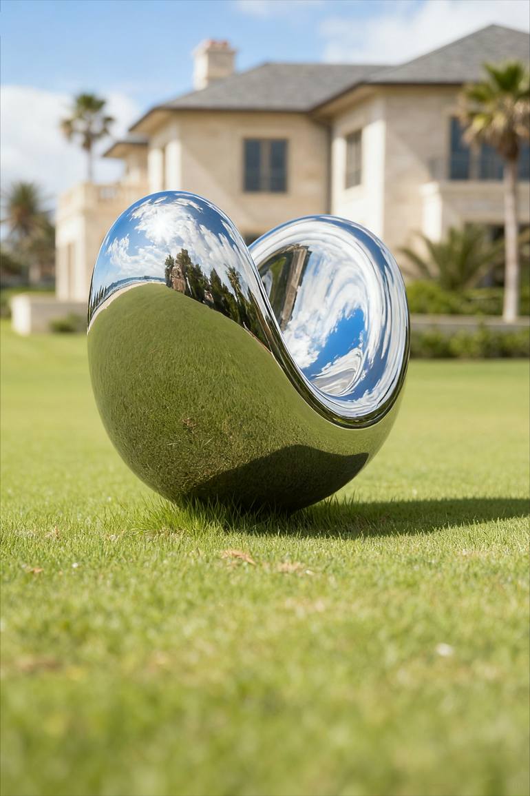 Original Abstract Home Sculpture by Daniel Kei Wo