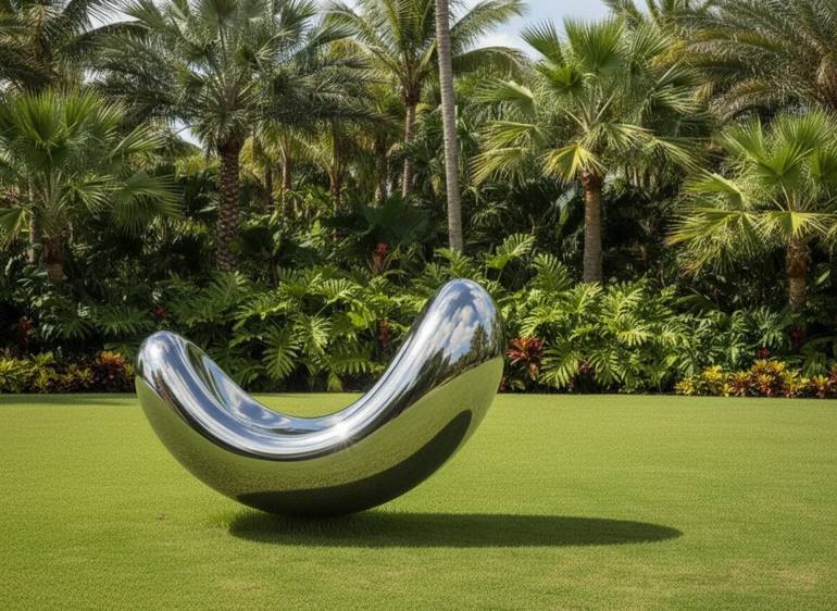 Original Abstract Home Sculpture by Daniel Kei Wo