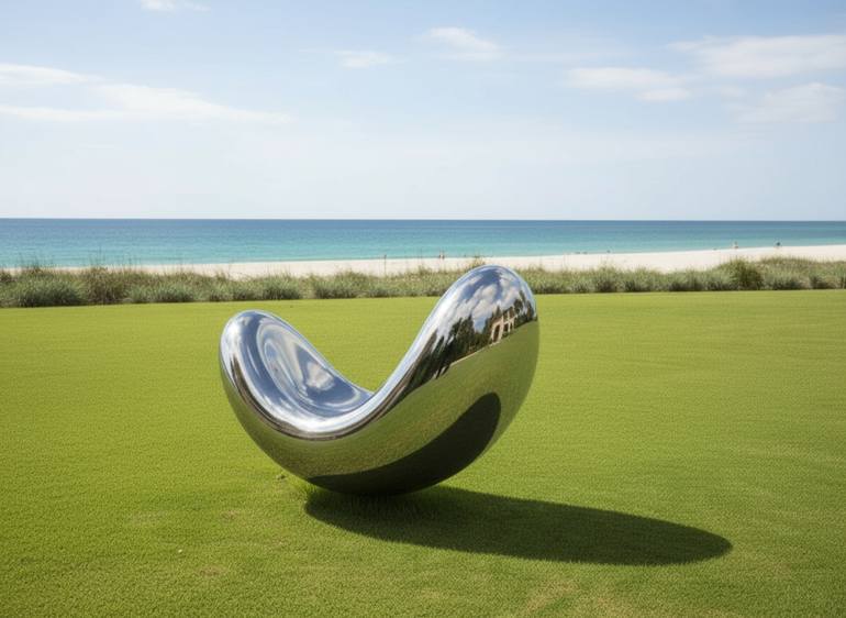 Original Abstract Home Sculpture by Daniel Kei Wo