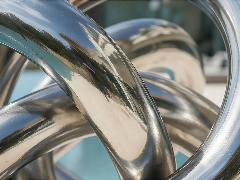 Original Contemporary Abstract Sculpture by Daniel Kei Wo