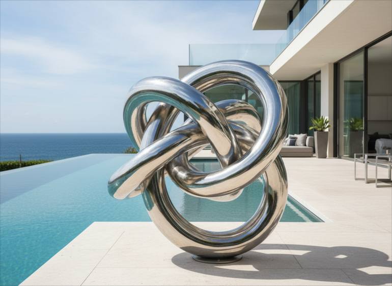Original Contemporary Abstract Sculpture by Daniel Kei Wo