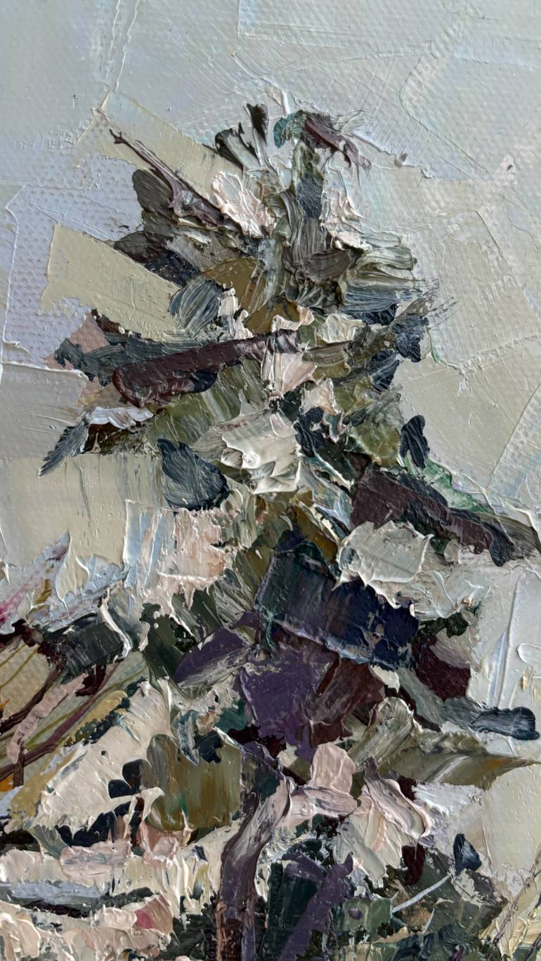 Original Expressionism Landscape Painting by Angela Moiseieva