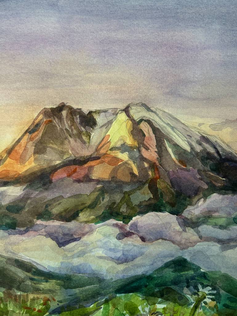 Original Realism Landscape Painting by Angela Moiseieva