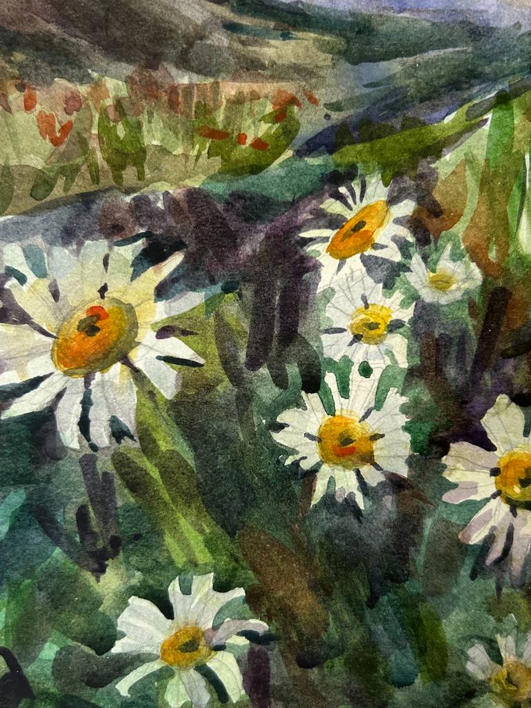 Original Realism Landscape Painting by Angela Moiseieva