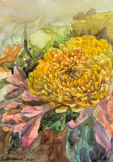 Original Floral Paintings by Angela Moiseieva