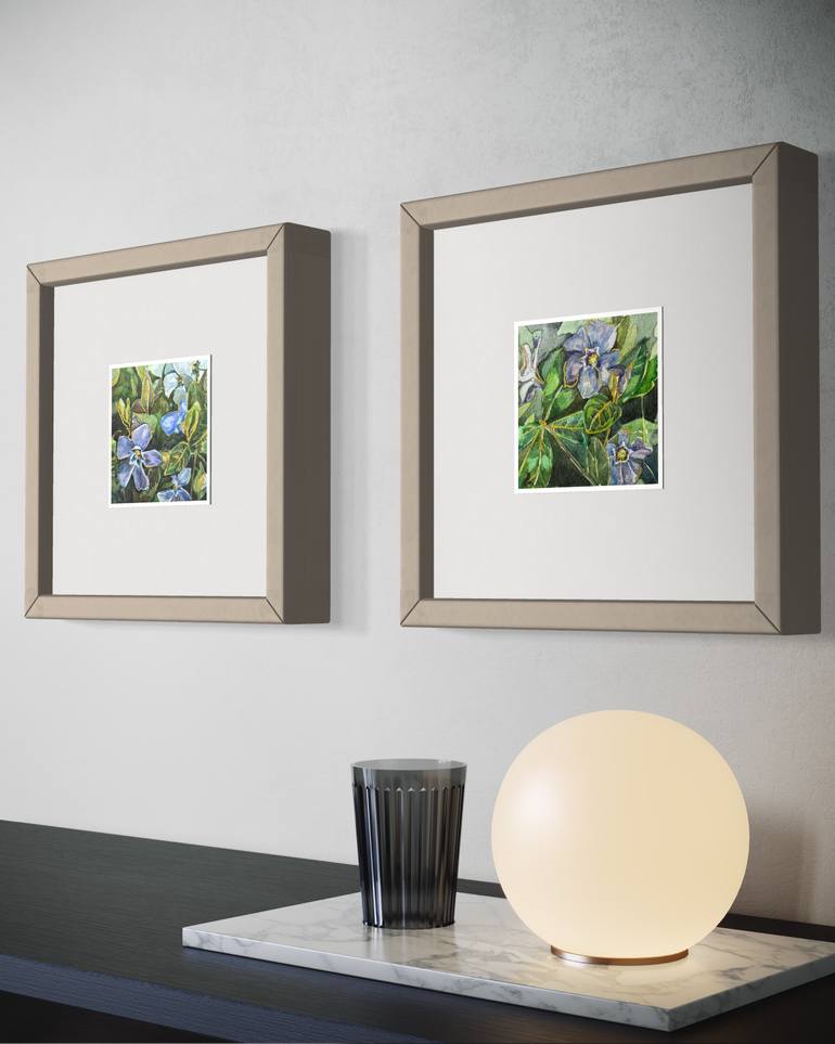 Original Realism Floral Painting by Angela Moiseieva