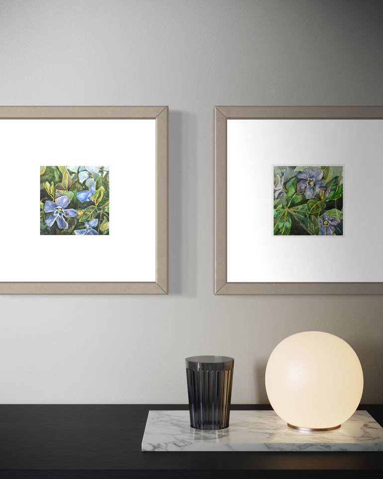 Original Realism Floral Painting by Angela Moiseieva