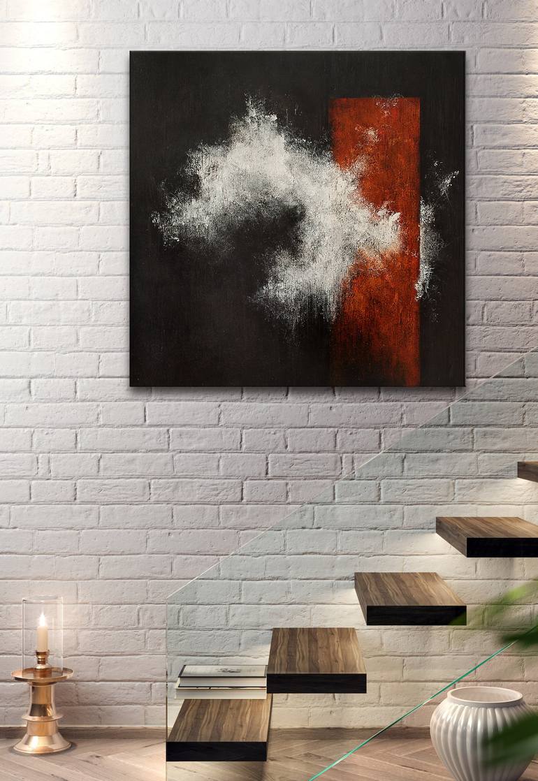 Original Abstract Expressionism Abstract Painting by Peisy Ting