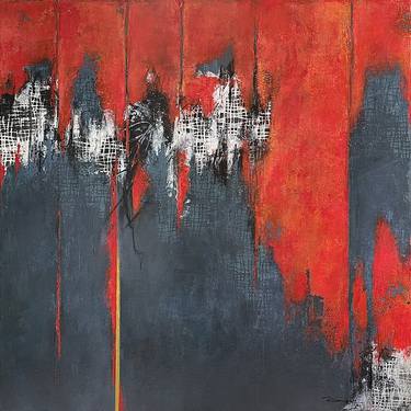 Original Abstract Expressionism Abstract Paintings by Peisy Ting