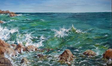 Original Impressionism Seascape Paintings by Tetyana Donets