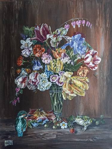 Print of Floral Paintings by Tetyana Donets