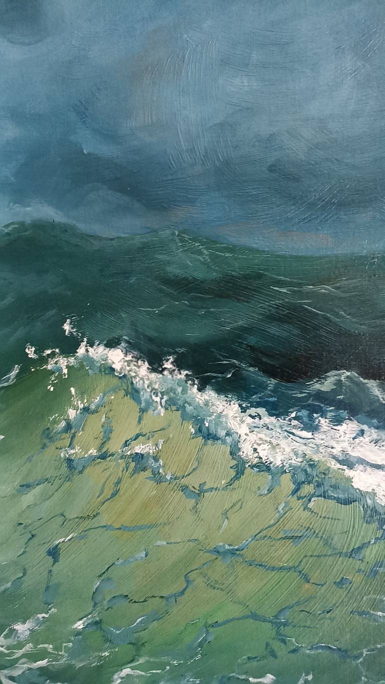 Original Realism Seascape Painting by Tetyana Donets