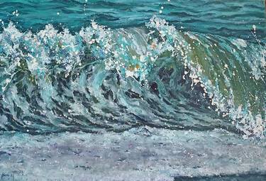 Original Beach Paintings by Tetyana Donets